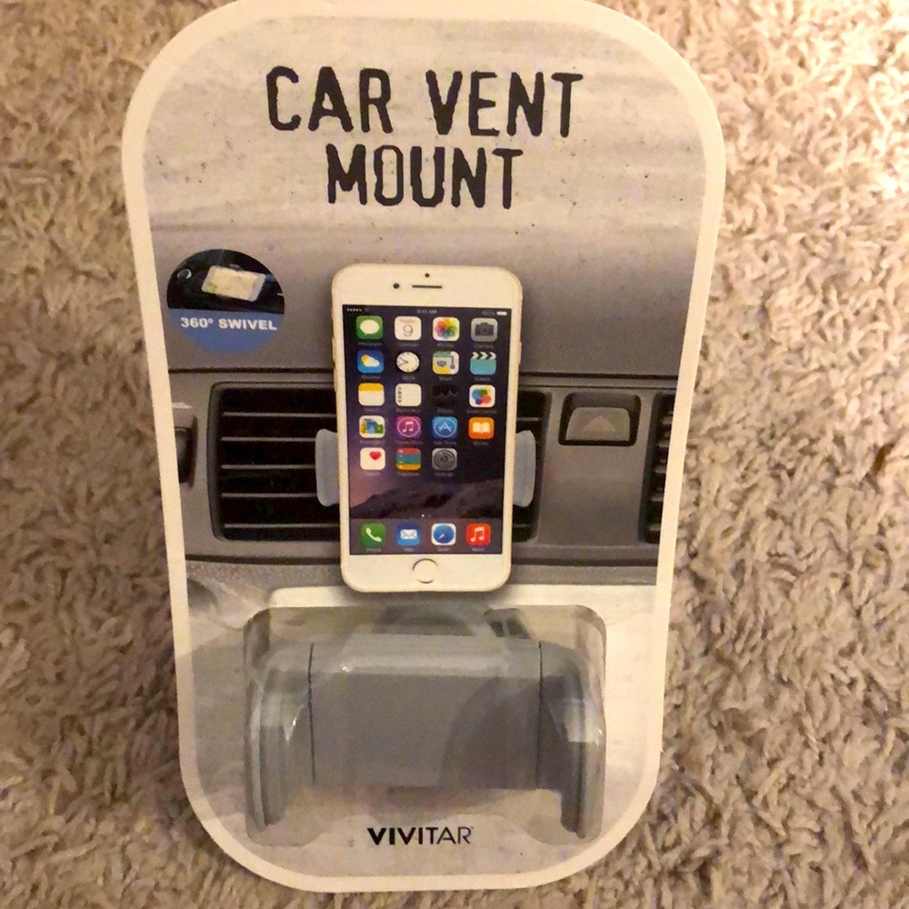 Car vent mount